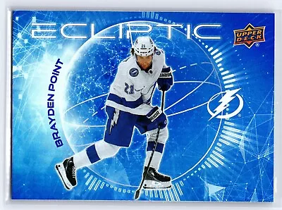 2023-24 Upper Deck Series 2 - Ecliptic #EC-12 Brayden Point - Image 1 of 2