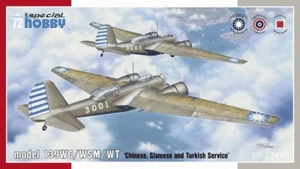 model 139WC/WSM/WT Chinese, Siamese,Turkish Service SH72440 Special Hobby 1:72 - Picture 1 of 1