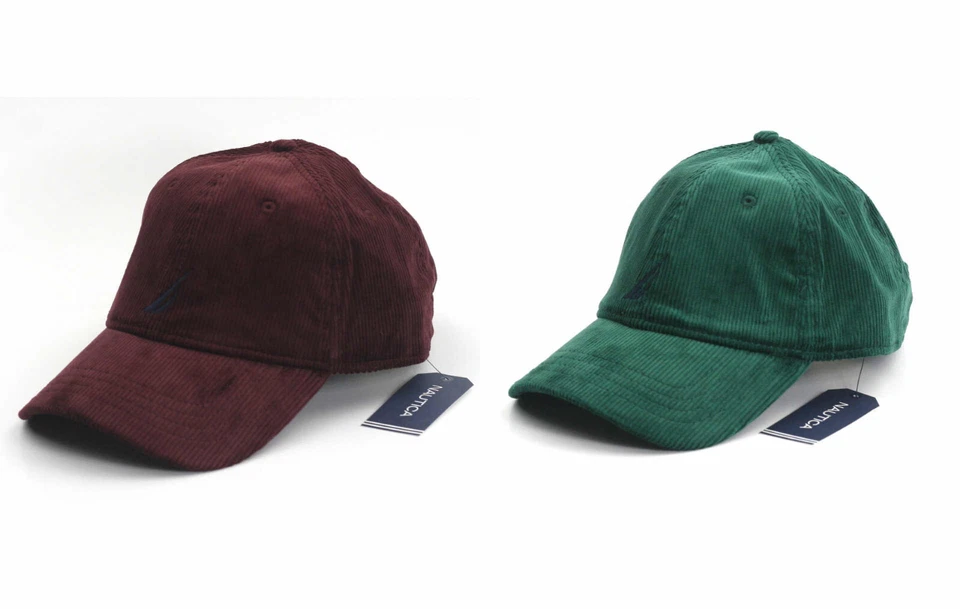Nautica Hat  Cap corduroy One Size Adjustable with Logo - Image 1 of 1
