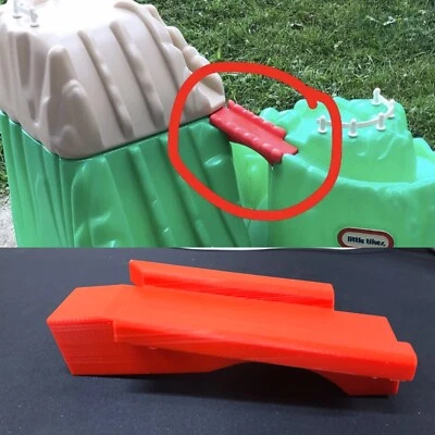 3D Printed Replacement Bridge For Little Tikes Hot Wheels Adventure Mountain. - Image 1 of 4