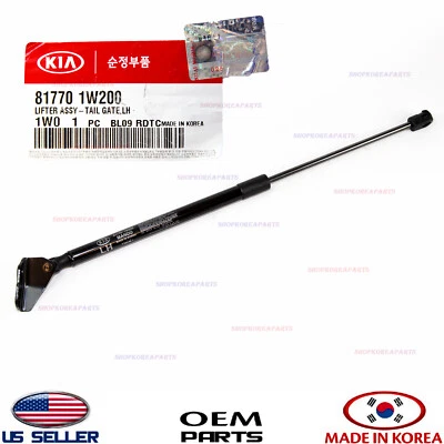 ELEVADOR DE PUERTA TRASERA PUNTAL IZQUIERDO GENUINO!!! KIA RIO 2012-2017 817701W200 Foto 1 de 4