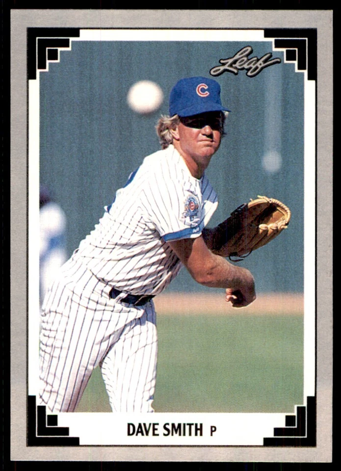 1991 Leaf Dave Smith Chicago Cubs #456 - Image 1 of 2