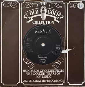 KATE BUSH - RUNNING UP THAT HILL b/w UNDER THE IVY 7" SINGLE GOOD+ 1985 EMI - Picture 1 of 1