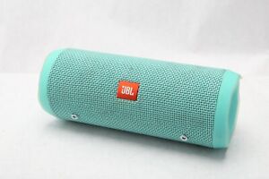 JBL FLIP 4 Portable Bluetooth Speaker Teal Blue Green READ