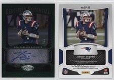 2021 Certified Potential Signatures Mirror Green /3 Jarrett Stidham #CP-JS Auto