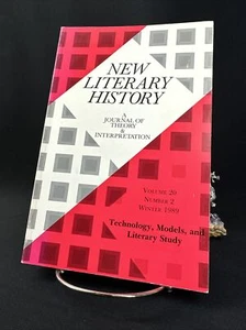 New Literary History: Technology, Models, Literary Study, Winter 1989 - Picture 1 of 6