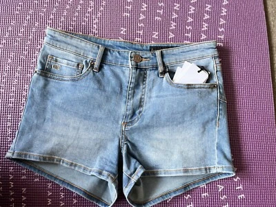 Pantalones Cortos Vaqueros Armani Exchange Mujer 27 Azul Envejecido Verano C7 Foto 1 de 3