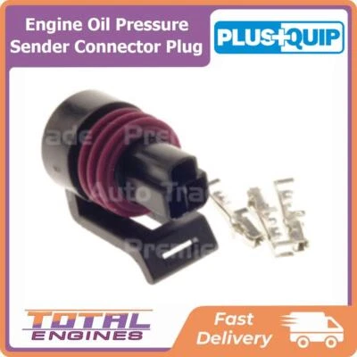 PlusQuip Engine Oil Pressure Sender Connector Plug fits Daewoo Lanos T150 1.5L 4 - image 1 of 2