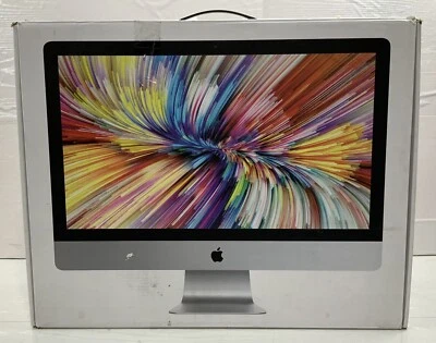 Apple iMac 5K 27 Inch 2017 4.2 GHz Core i7 3TB SSD 64GB RAM Ramden Pro 580 8GB - Image 1 of 4