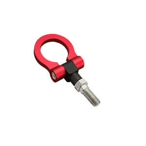 Gancho de remolque delantero anillo plegable rojo deportivo para Lotus S2 S3 Elise Exige 04-11 - Imagen 1 de 1