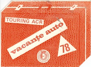 Romania, 1978, Romanian Automobile Club ACR - Auto Holyday, Vintage Brochure - Picture 1 of 7