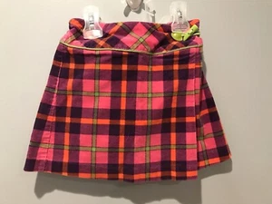 Hartstrings Girls Pink/Green Plaid Skirt Size 6 - Picture 1 of 6