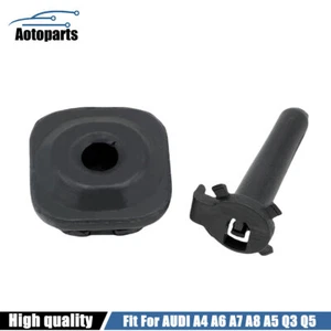 For AUDI A4 A6 A7 A8 A5 Q3 Q5 New Radiator Upper Rubber Insulator Mount w/Stud - Picture 1 of 11