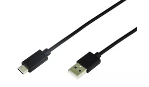 NEW Bush USB to Type C 2m Charging Cable - Black - Free Delivery - Picture 1 of 4