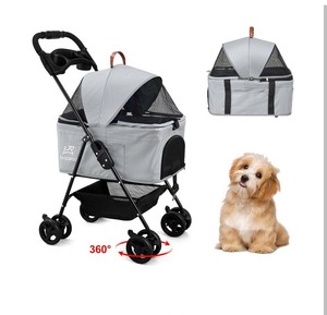 男女通用4 轮宠物推车狗推车 Ebay