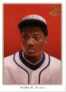 2020 Diamond Kings DK 206 #8 Ronald Acuna Jr. - NM-MT - Picture 1 of 2