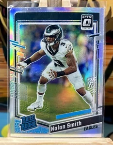 2023 Panini Donruss Optic Football ; Nolan Smith Rated Rookie Prizm - Bild 1 von 1