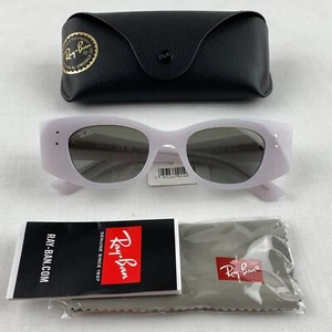 Ray Ban RB4427 KAT 6759/11 Sunglasses White Grey Gradient 49-20-145 2N B26 - Picture 1 of 16
