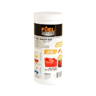 Prueba de calidad de combustible Fuel Defense 2 en 1 CANTIDAD: 60 hisopos 490-240-0012 hecho en EE. UU. Foto 1 de 4
