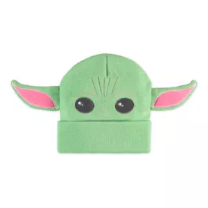 Star Wars The Mandalorian Grogu Kinder Neuheit Turn-up Beanie - Bild 1 von 2