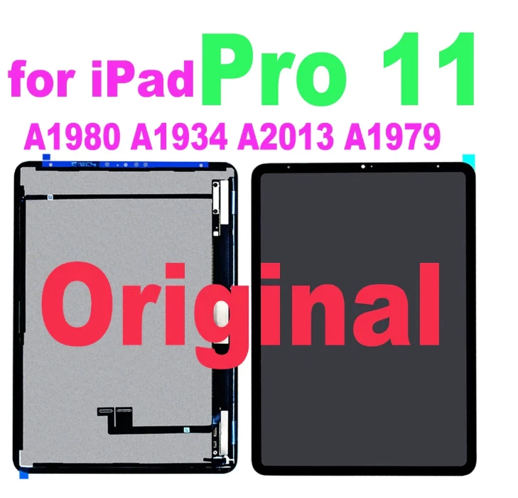 Wigento LCD Display Komplettset für Apple iPad Pro 11.0 2018 - Schwarz (63054)