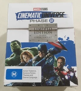 Marvel Studios Cinematic Universe Phase 2 MCU - 13-Disc Blu-Ray/DVD | New | Rare - Bild 1 von 5