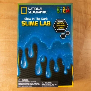 Glow-In-The-Dark SLIME LAB - National Geographic Educational Toy STEM - Picture 1 of 3