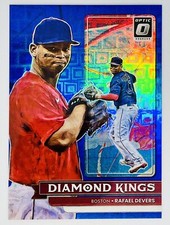 2022 Donruss Optic Diamond Kings  - Pandora Blue Prizm - RAFAEL DEVERS #2 19/99