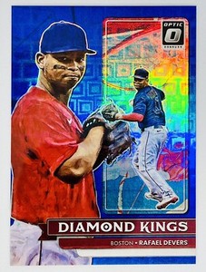 2022 Donruss Optic Diamond Kings  - Pandora Blue Prizm - RAFAEL DEVERS #2 19/99
