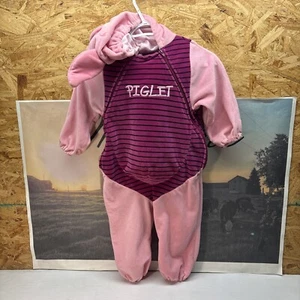 Disney Store Winnie the Pooh PIGLET Disfraz Infantil Talla 18-24 Meses - Imagen 1 de 9