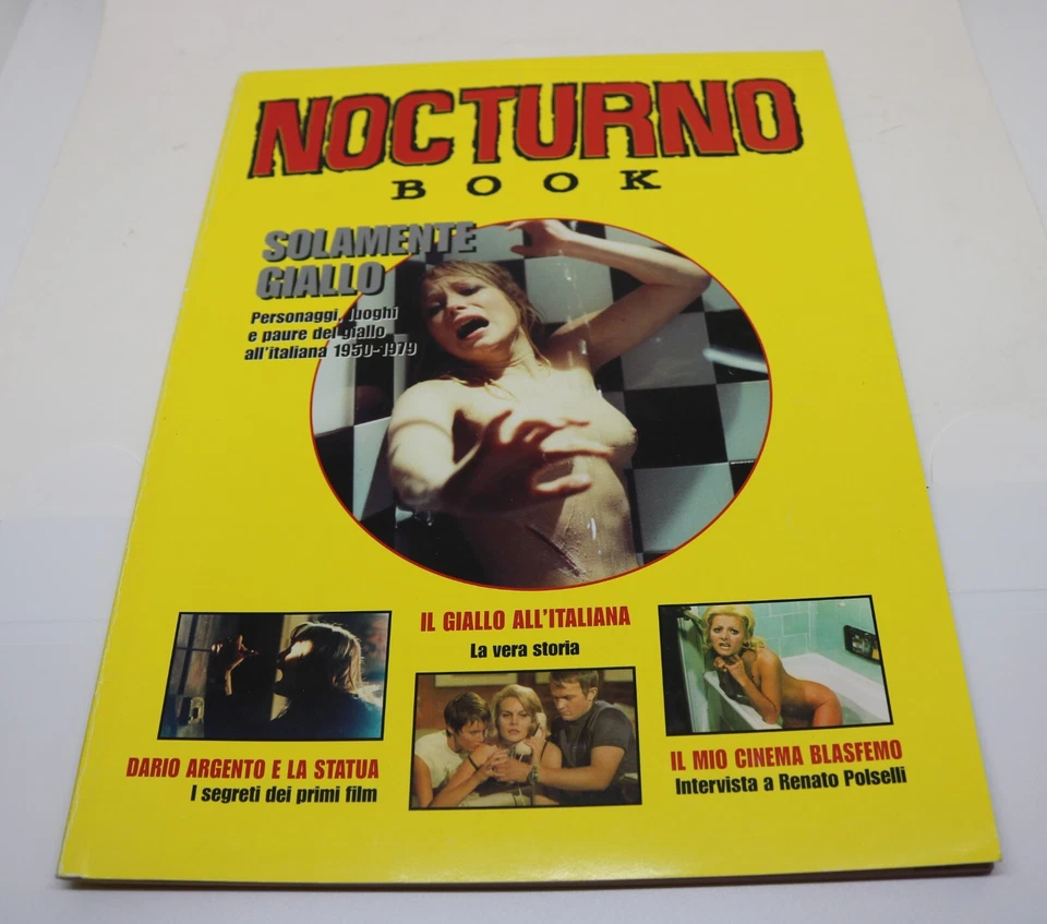 NOCTURNO BOOK n 7, SOLAMENTE GIALLO personaggi, luoghi e paure del giallo all'it - Immagine 1 di 4