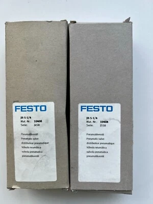 FESTO Pneumatic valve JH-5-1/4 10408 serie:J558 (2PC) - Image 1 of 3