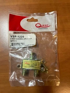 Quest VSP 1220 2-Wege Video-Splitter 5-900 MHz - Bild 1 von 1