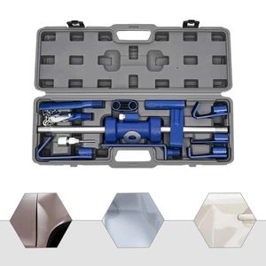 Automotive Hammer Puller Frame Slide Hammer Dent Pulling Tool Kit Long Shaft - Picture 1 of 20