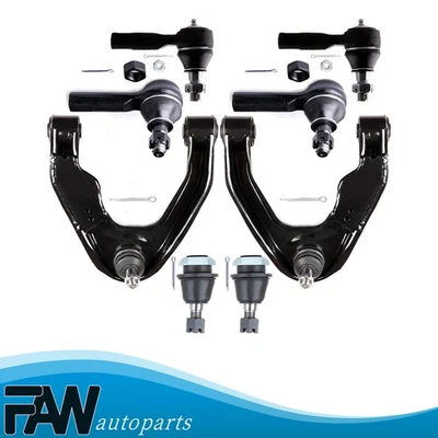 Brazo de control y rótula 8 piezas para Nissan Frontier Nissan Xterra Foto 1 de 4