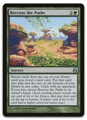 Recross the Paths #133 (NM) Morningtide MOR Magic MTG - Image 1 of 2