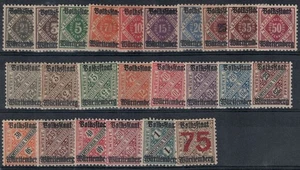 WURTTEMBERG 1919 Soprastampati 24v MH* - Picture 1 of 1