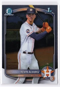 Kevin Álvarez 1st 2025 Bowman cromo #BCP-227 Houston Astros - Imagen 1 de 7