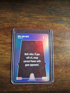 2025 BoBA Battle Arena Update Secret SSP Foil Bonus Play #BPL-20 Roll And Hope - Picture 1 of 2