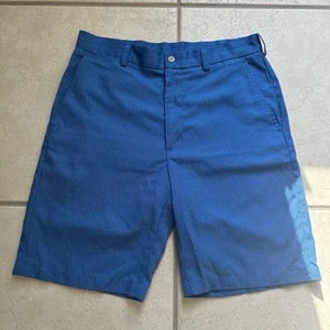 Grand Slam Performance Men's Golf Shorts Blue Houndstooth Size 32 - Picture 1 of 7