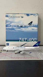 1:400 Dragon Wings 55909 Garuda Indonesia Airlines Boeing 747-400 Diecast Model - Picture 1 of 5