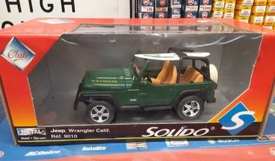  Jeep Wrangler California surf diecast escala 1/18 SOLIDO # 9010  Foto 1 de 3