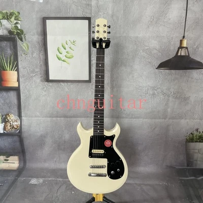 White Joan Jett Signature Melody Maker Electric Guitar H Pickup Chrome Hardware - Image 1 of 4