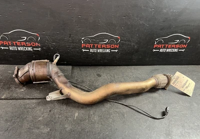 03-12 BENTLEY CONTINENTAL 6.0 TURBO RIGHT RH EXHAUST DOWN PIPE 3W0253059C - Image 1 of 4