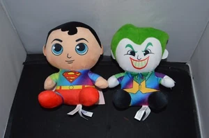 D.C. Justice League 6" Plush “The Joker” & Superman The Toy Factory Box P7 - Picture 1 of 2