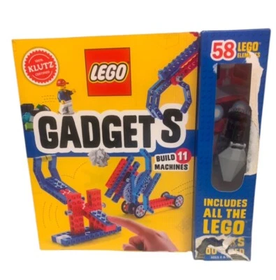 Klutz LEGO Gadgets Book Kit with Bricks to Build 11 Machines - Image 1 of 4