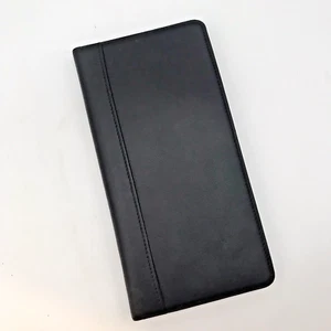 Fossil Leather Carlson Wagonlit Travel Organizer RFID CC Case Passport Protector - Picture 1 of 10