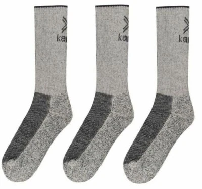 Mens socks 3 Pack Karrimor Mens Midweight Boot Socks cushioned Warm size 7-11