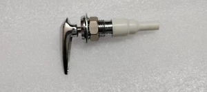 Brass Chrome Choke Lever Metal Assembly & Metal Cap For Lambretta GP & LI Series - Picture 1 of 5