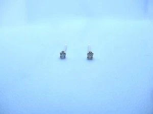 14Kt. Yellow 3 points TW Diamond Earrings - Picture 1 of 6
